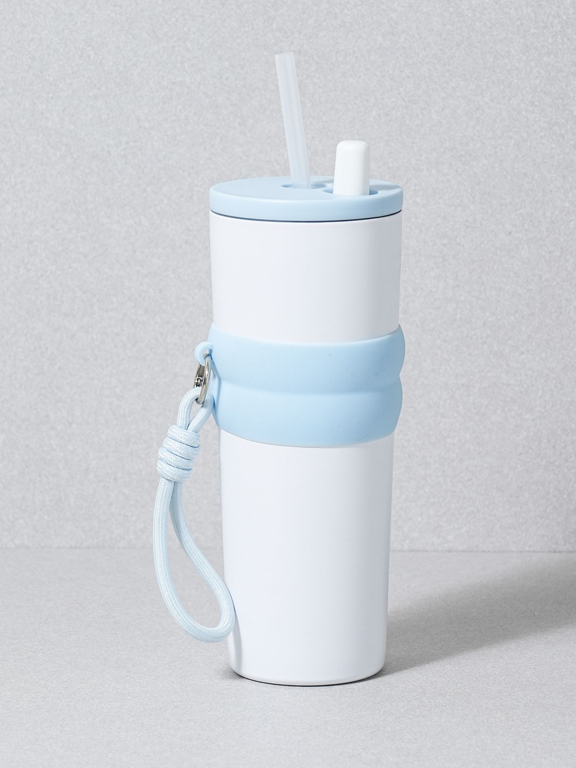 실리콘 슬리브 빨대 텀블러 750 ml