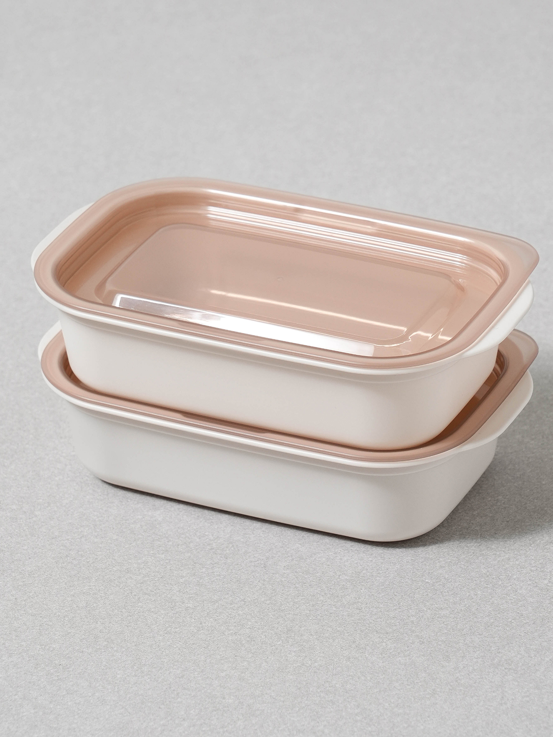 일본제 전자레인지 도시락 270 ml 2개입 아이보리