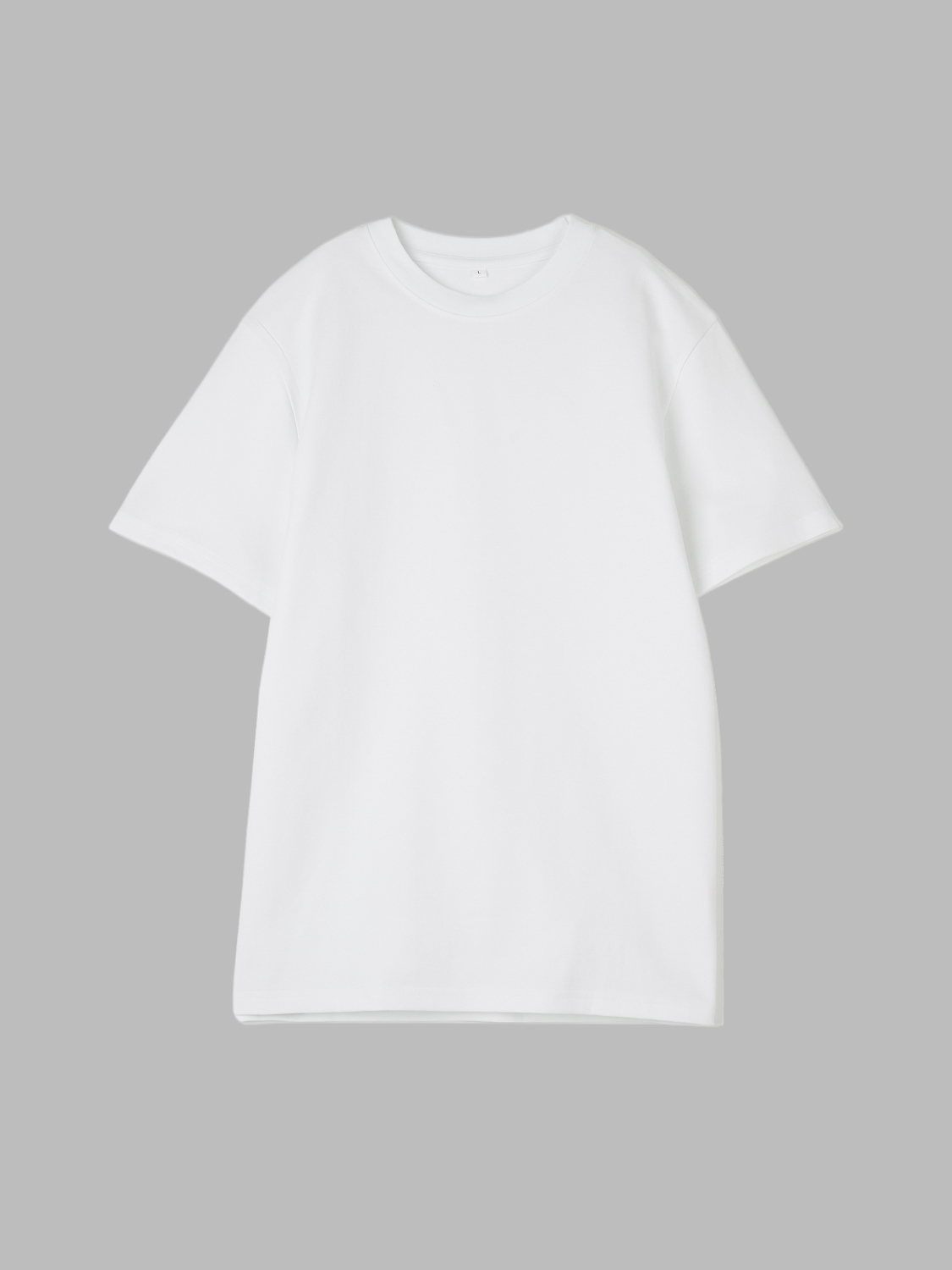 이지쿨 코튼 레귤러핏 티셔츠 M/L/XL 화이트