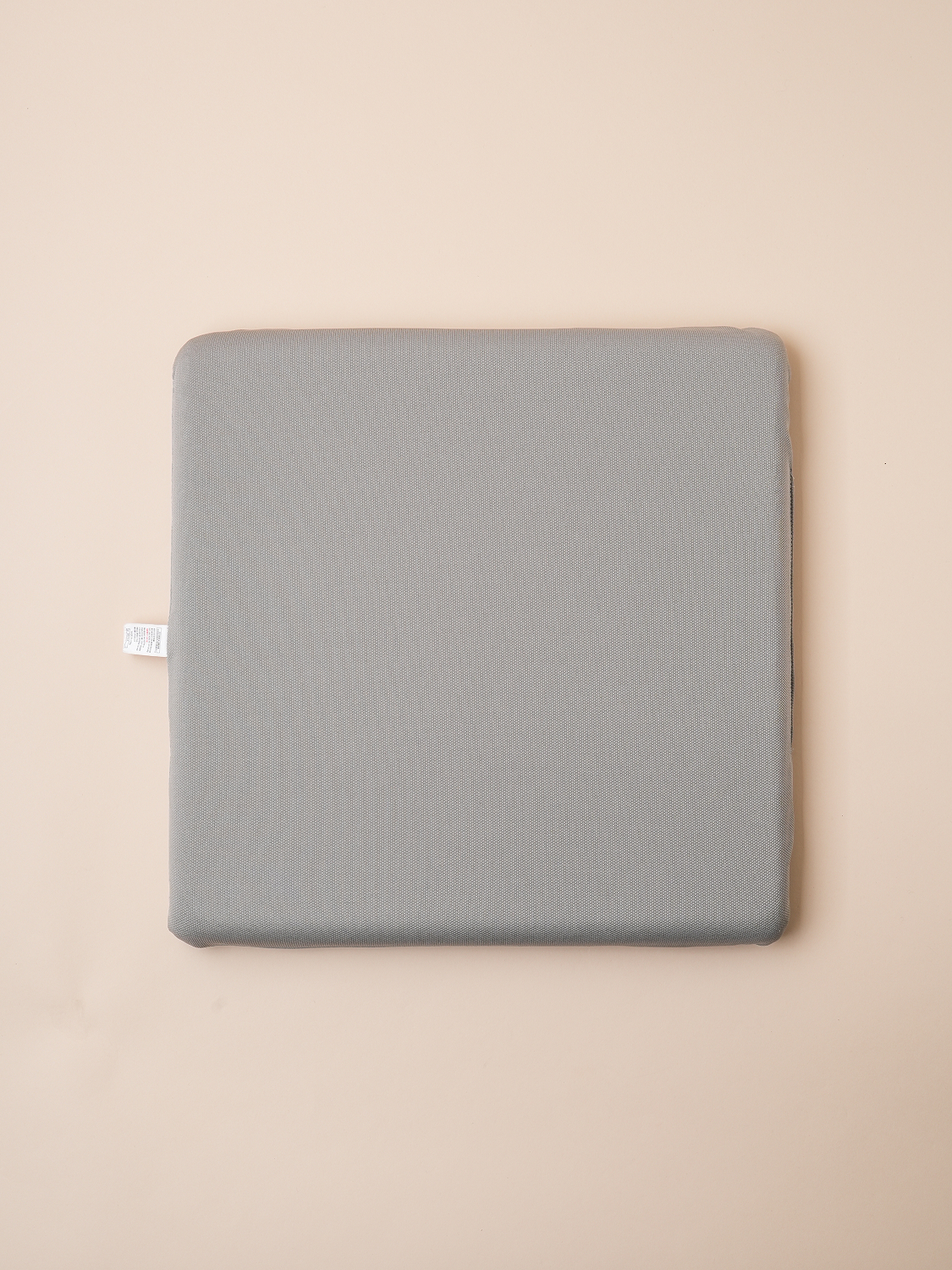 Однотонная квадратная подушка memory foam 40 x 40 см