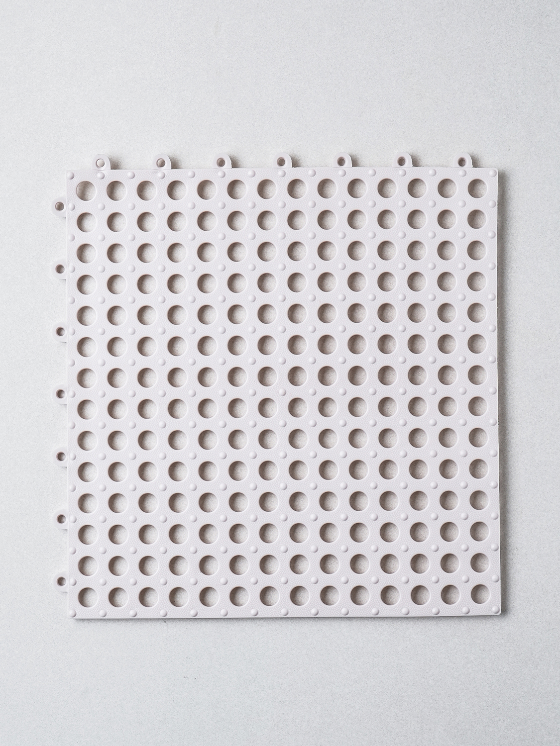 조립형 욕실 발 매트 30 X 30 cm 아이보리