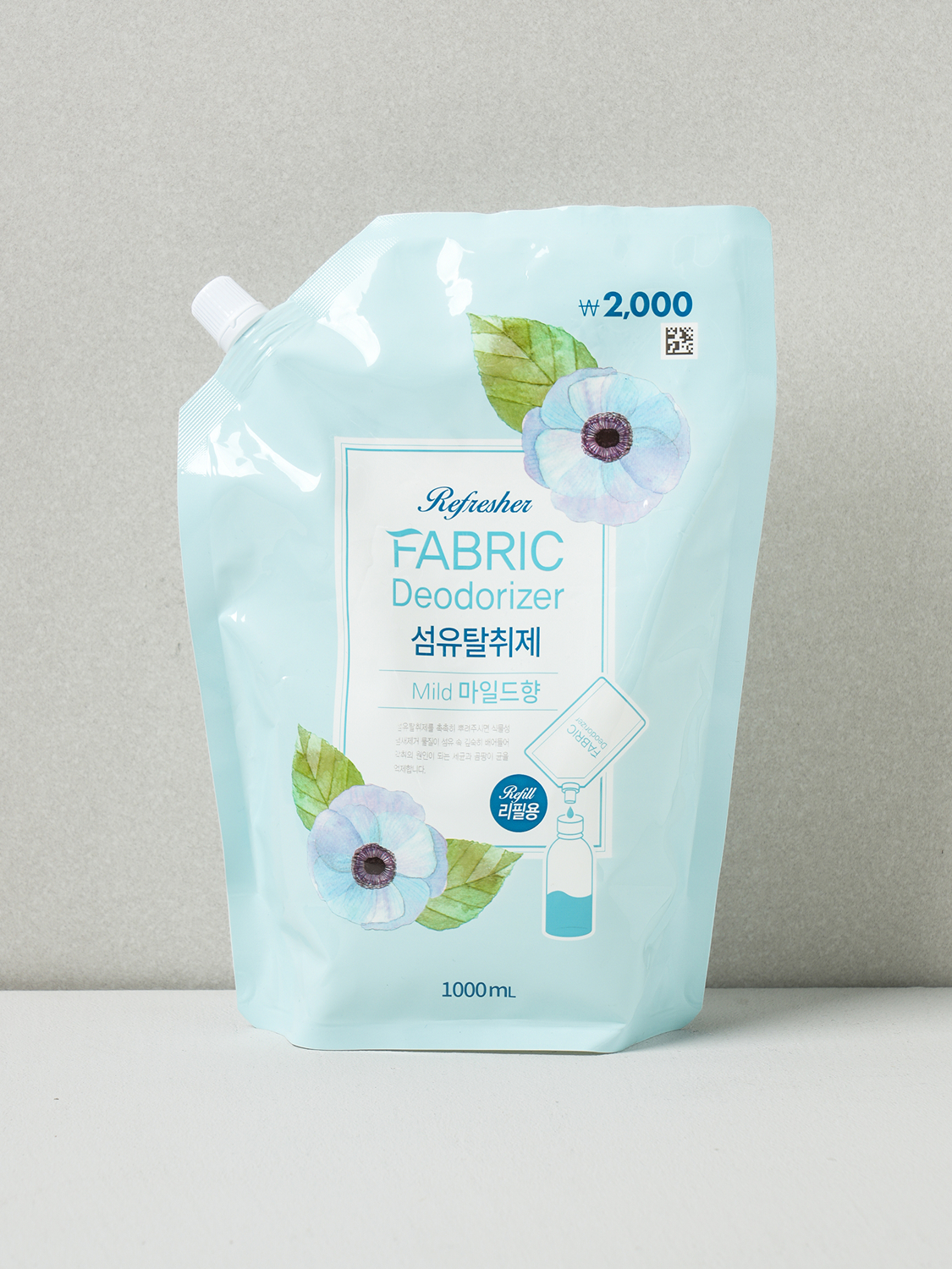 Сменный блок дезодоранта для тканей 1 л Mild