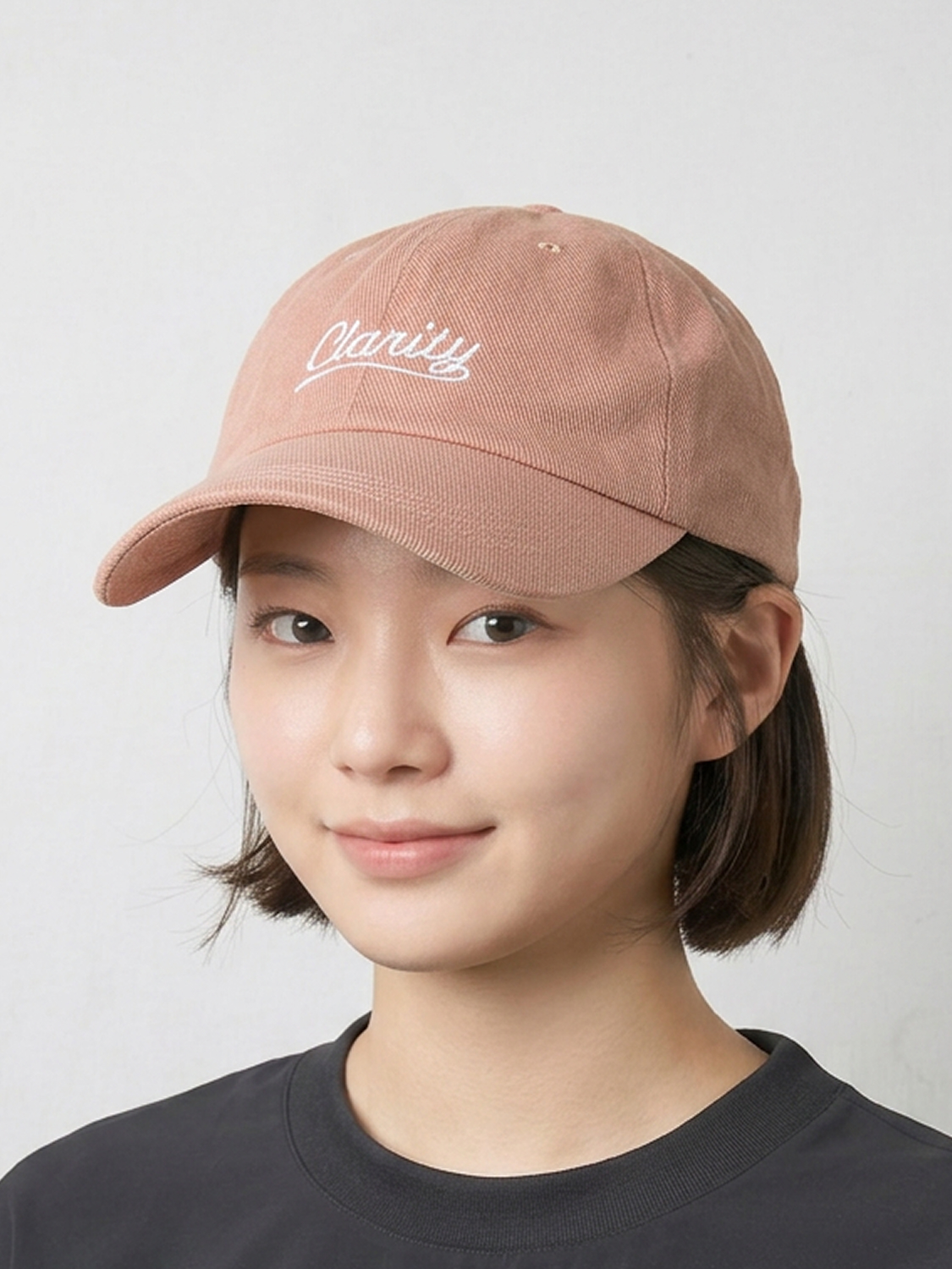 소프트 헤드 볼캡 핑크