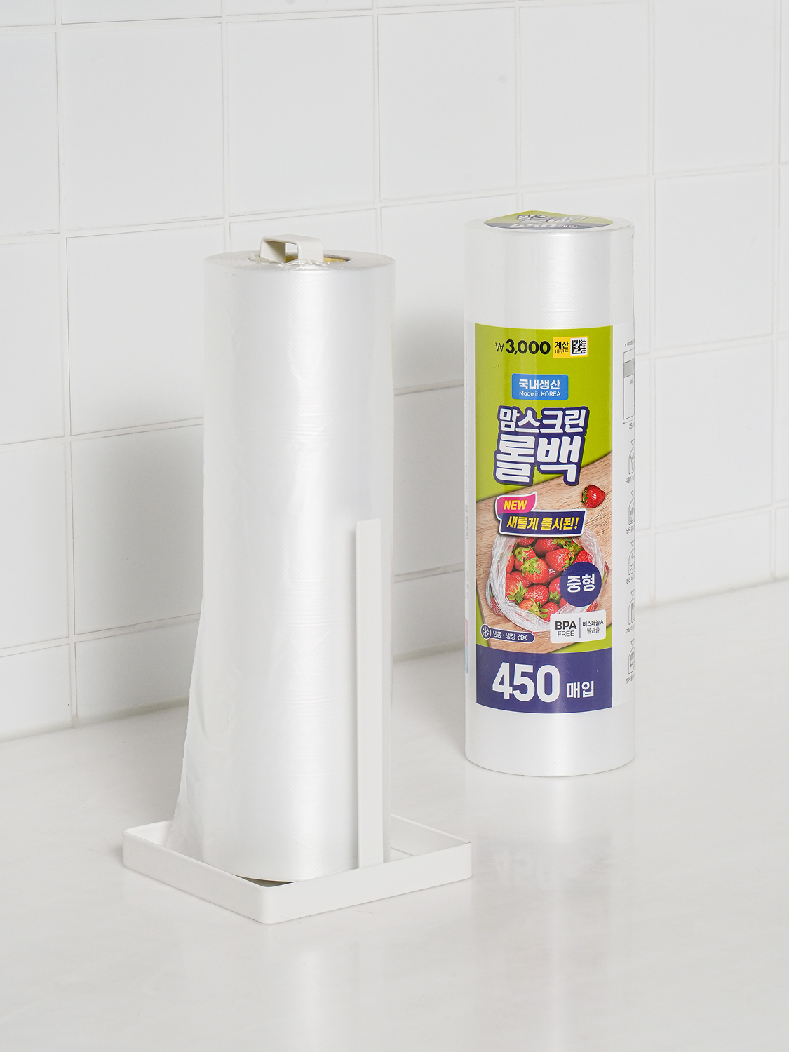 NEW 맘스크린 롤백 중형 450매입