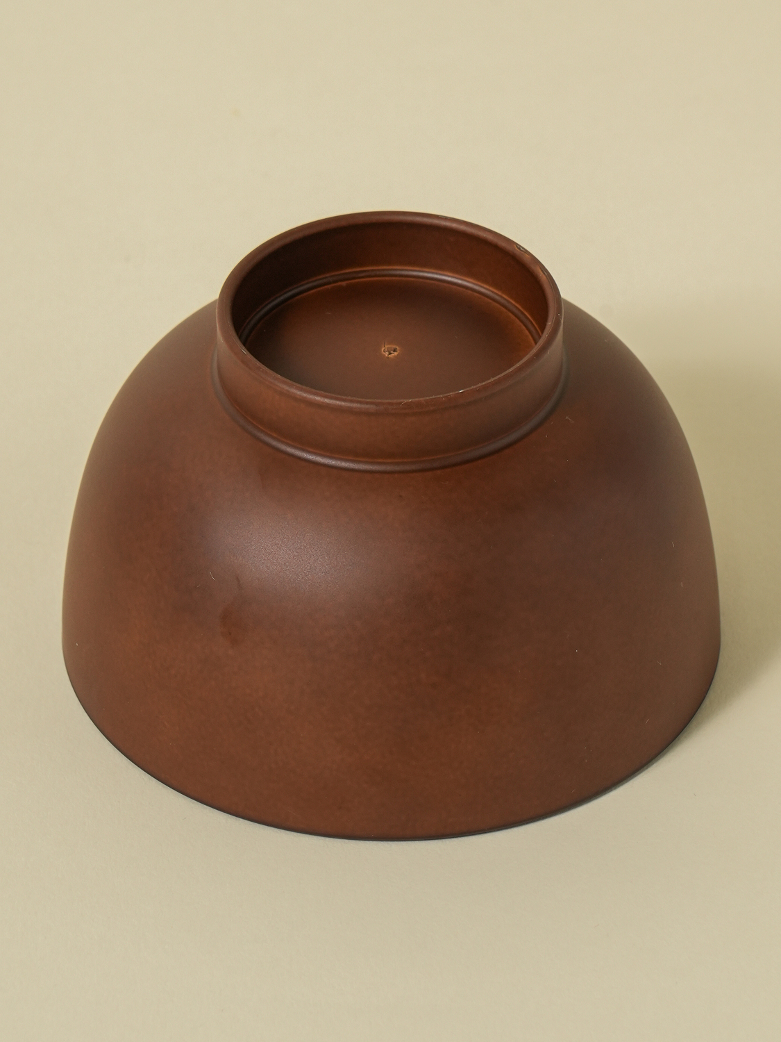 Японская гладкая пиала для супа Айзу누리 10 cm