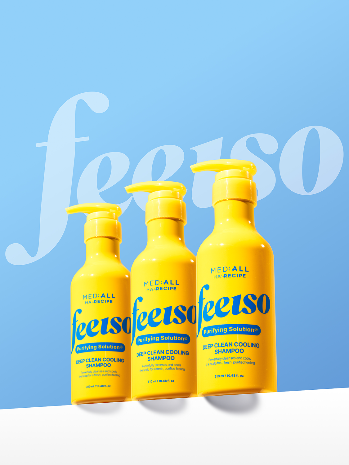 메디올 헤어레시피 딥클린 쿨링 샴푸 310 ml
