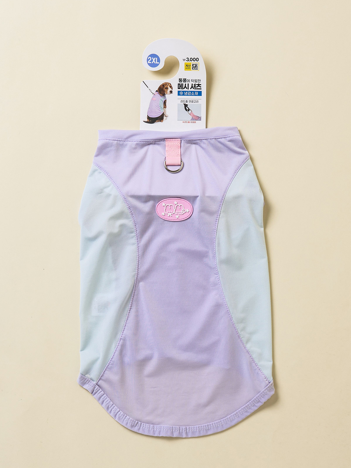 [펫] 마카롱 냉감 셔츠 2XL