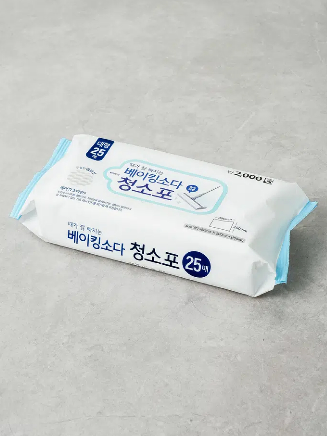 베이킹소다 청소포 25매 대형