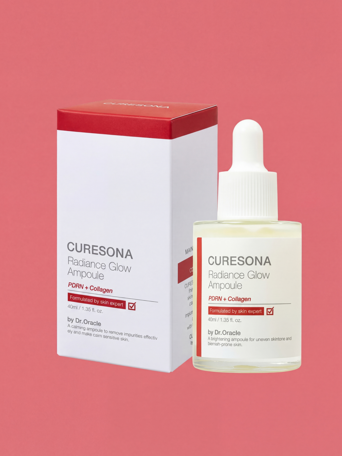 닥터오라클 큐어소나 래디언스 글로우 앰플 40 ml