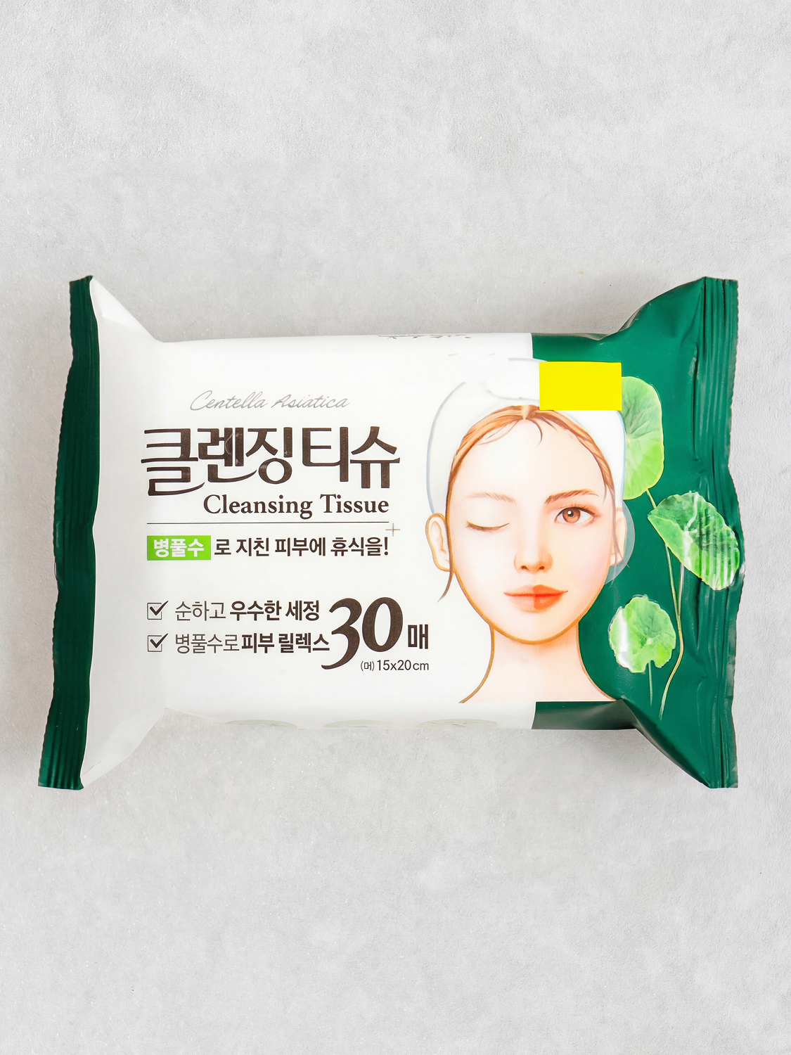 병풀 클렌징티슈 30매