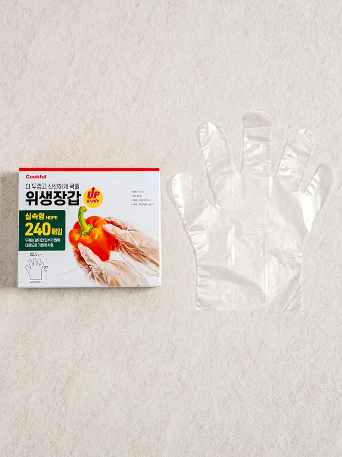 NEW 쿡풀 위생 장갑 240매입