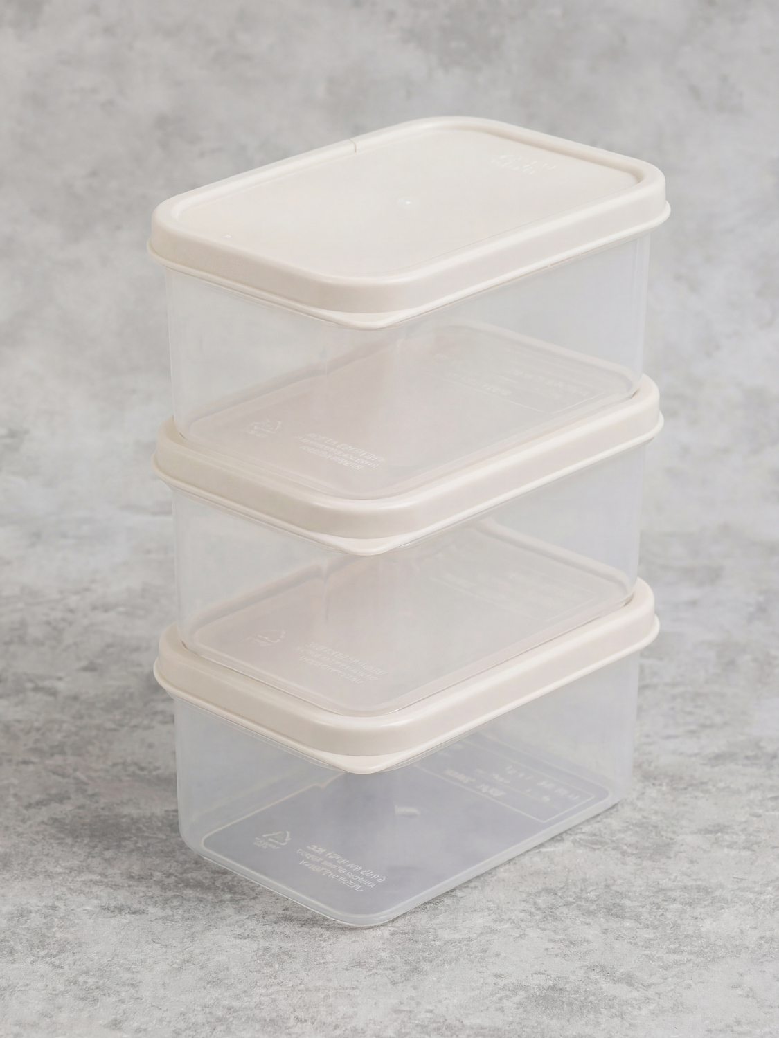 심플 밀폐 용기 200ml 3개입