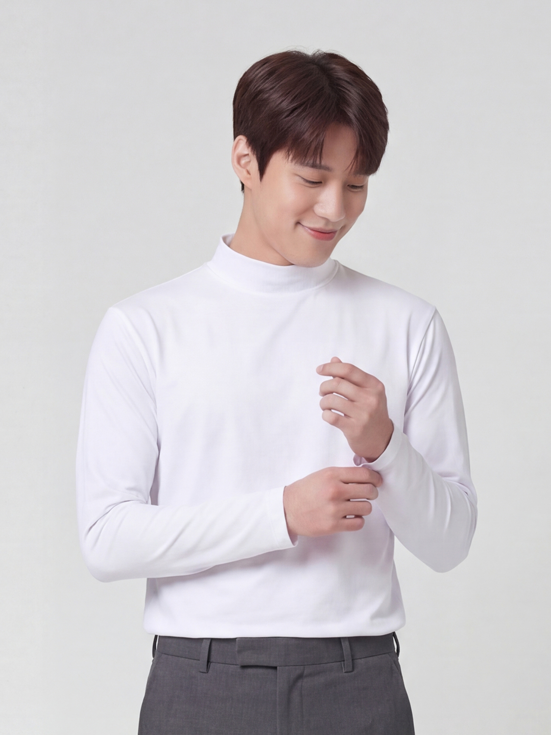 이지쿨 반목 베이스 레이어(M)(화이트)