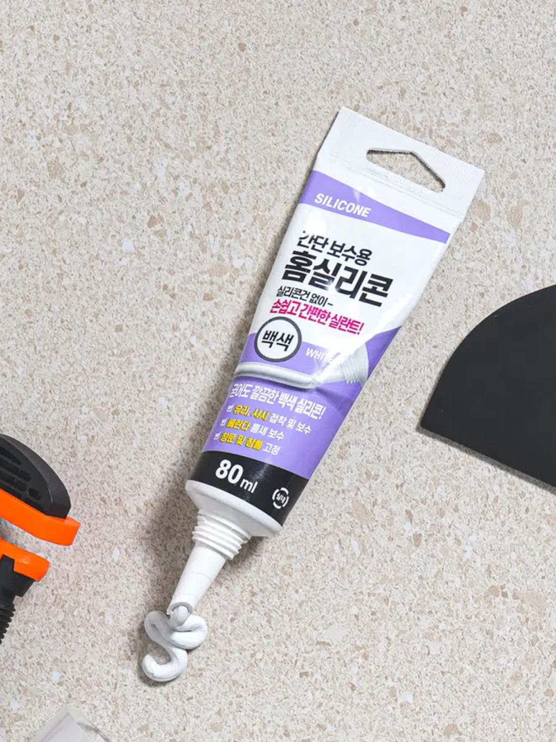 홈 실리콘 보수제 백색
