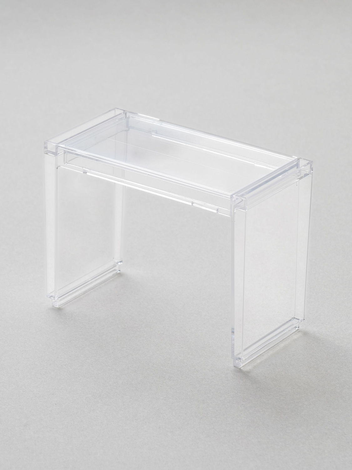 일본제 클리어 슬라이드 선반 랙 14~22 cm