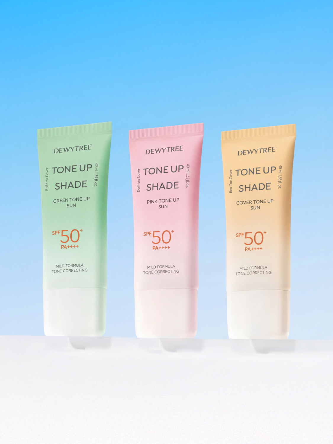 Солнцезащитный крем DEWYTREE Tone Up Shade 40 мл