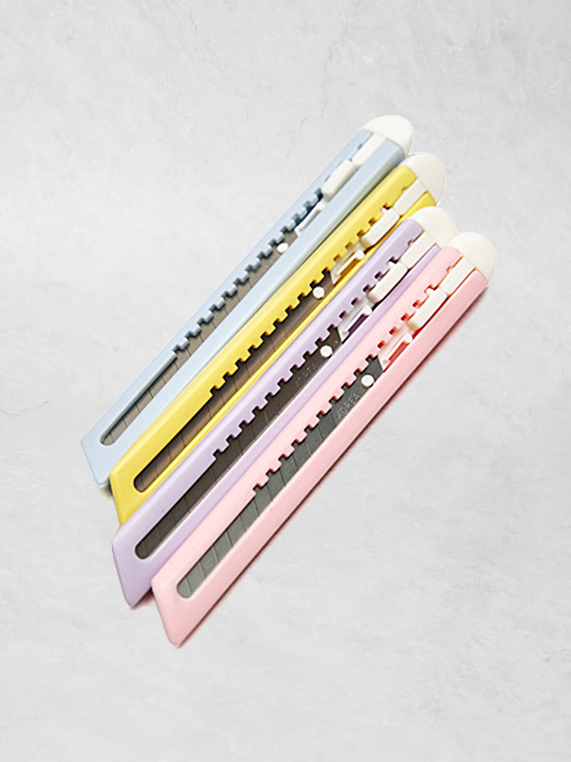 파스텔 커터칼 4P
