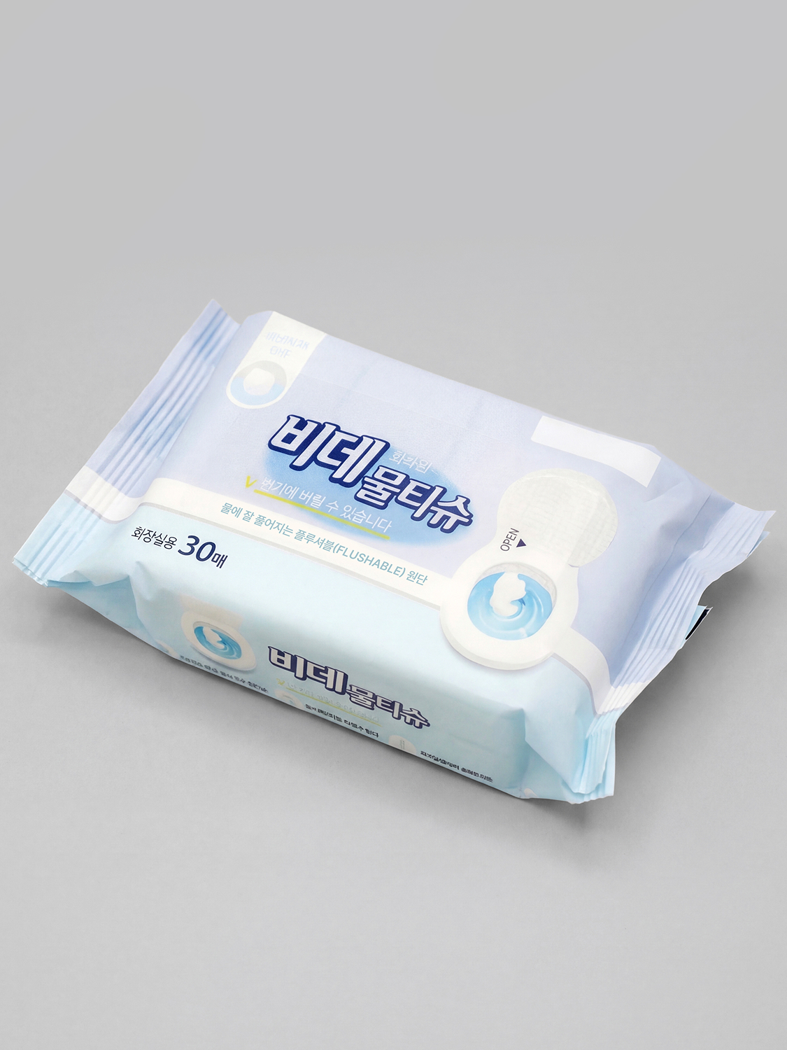 휴대용 비데 물티슈 30매