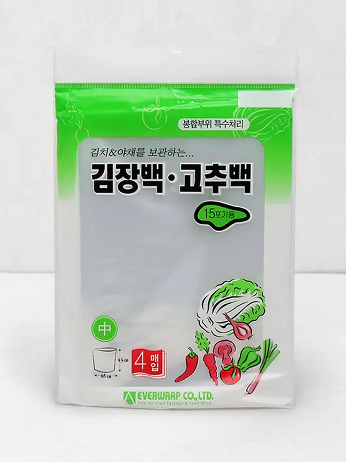김장비닐 중 4개입