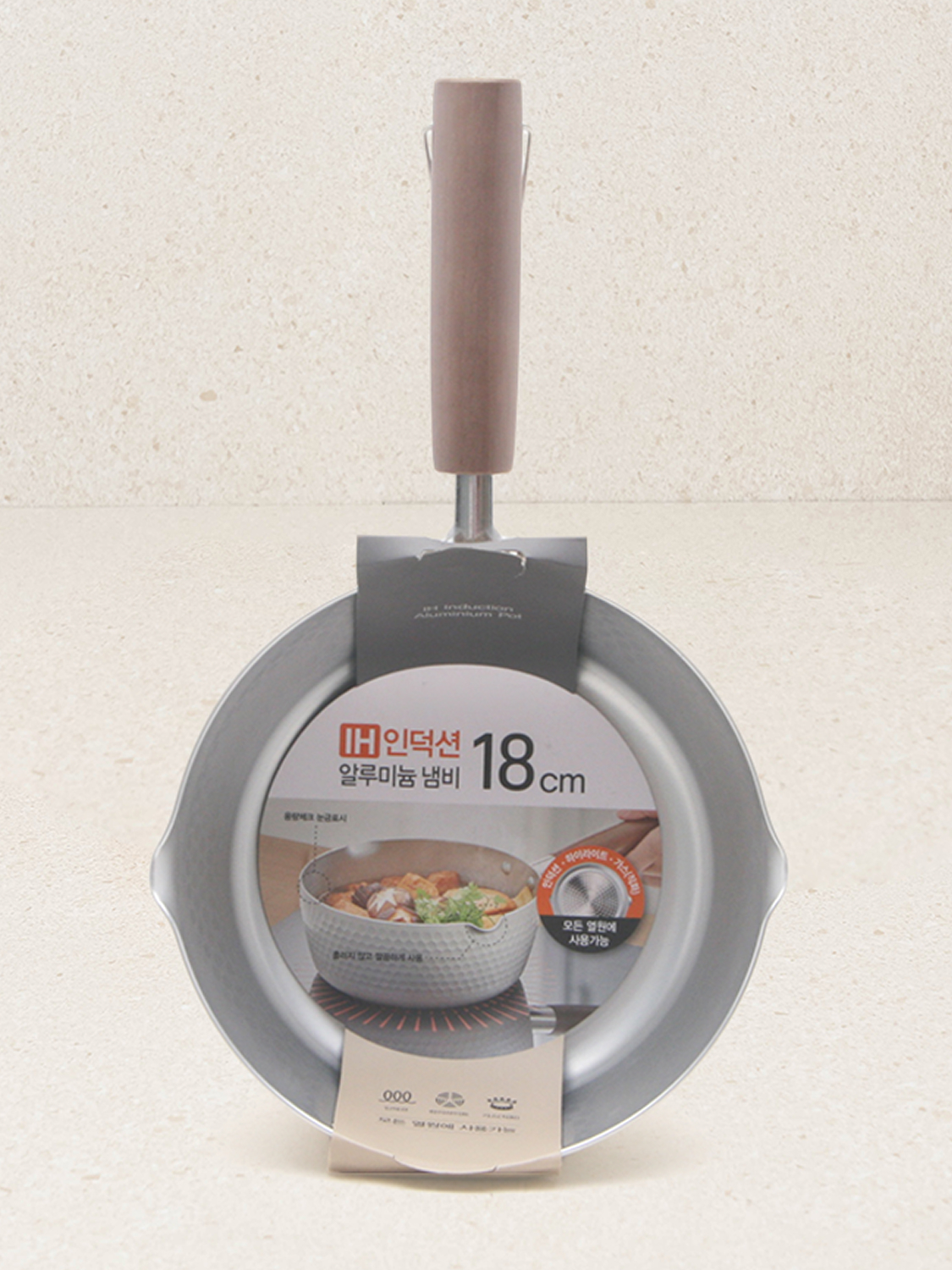 인덕션 겸용 알루미늄 함마톤 냄비 18cm