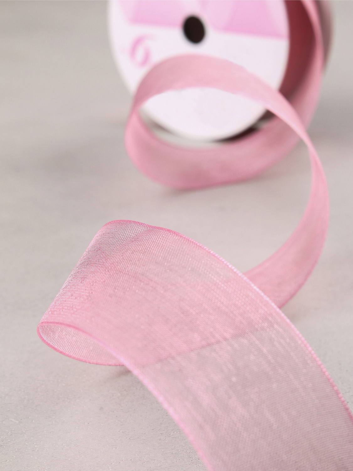 나일론리본 (2.5 cm)x(6 m)-핑크