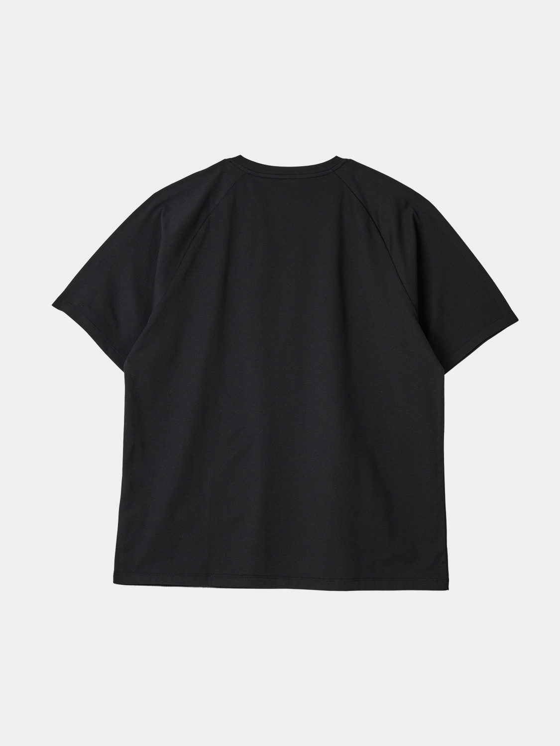 [UV 최대 97% 차단] 공용 소로나 라글란 반팔티 M/XL 블랙