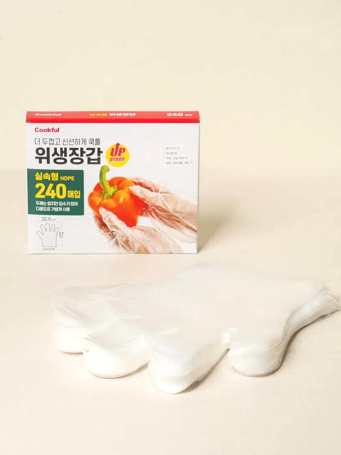 NEW 쿡풀 위생 장갑 240매입