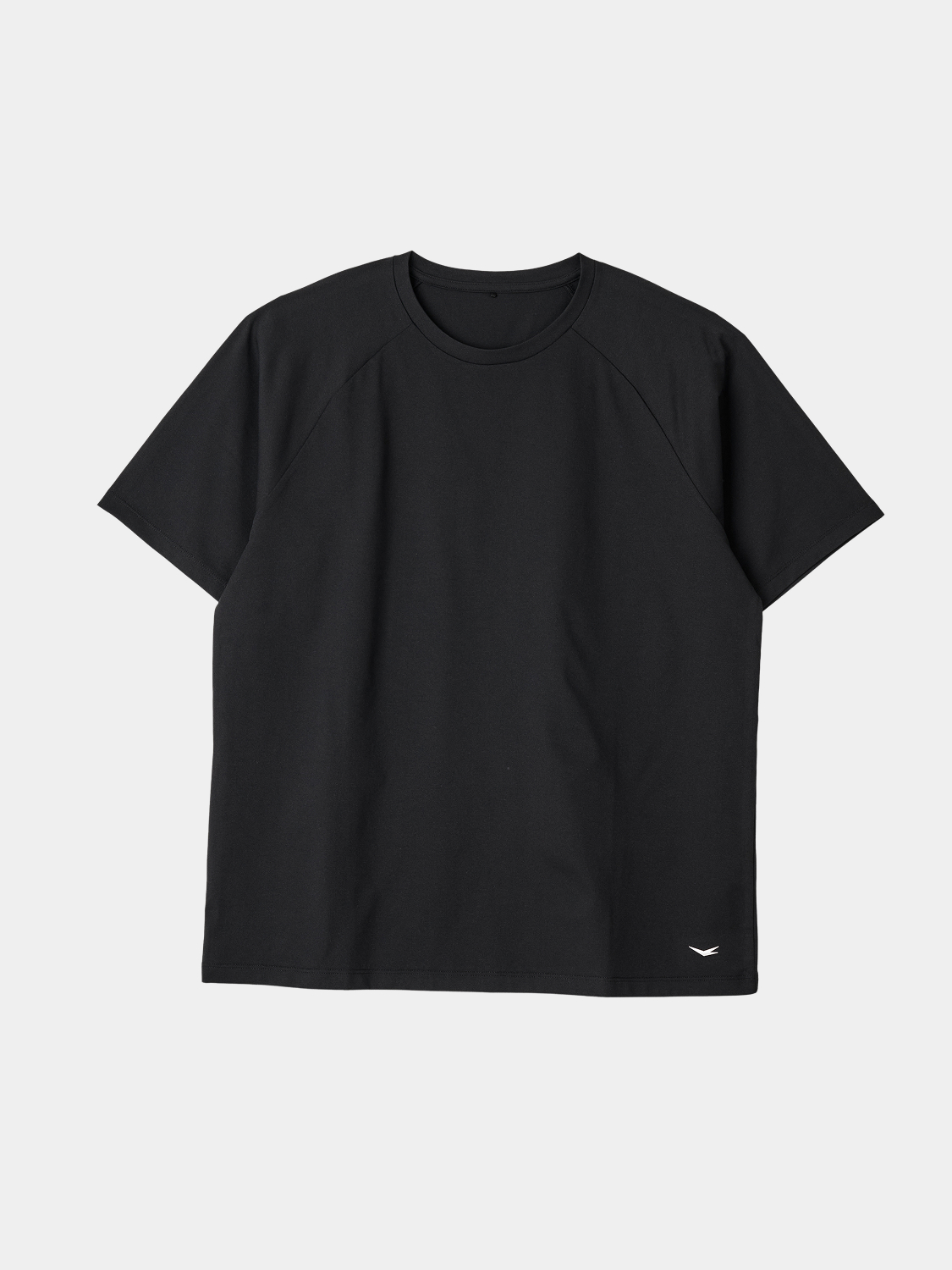 [UV 최대 97% 차단] 공용 소로나 라글란 반팔티 M/XL 블랙