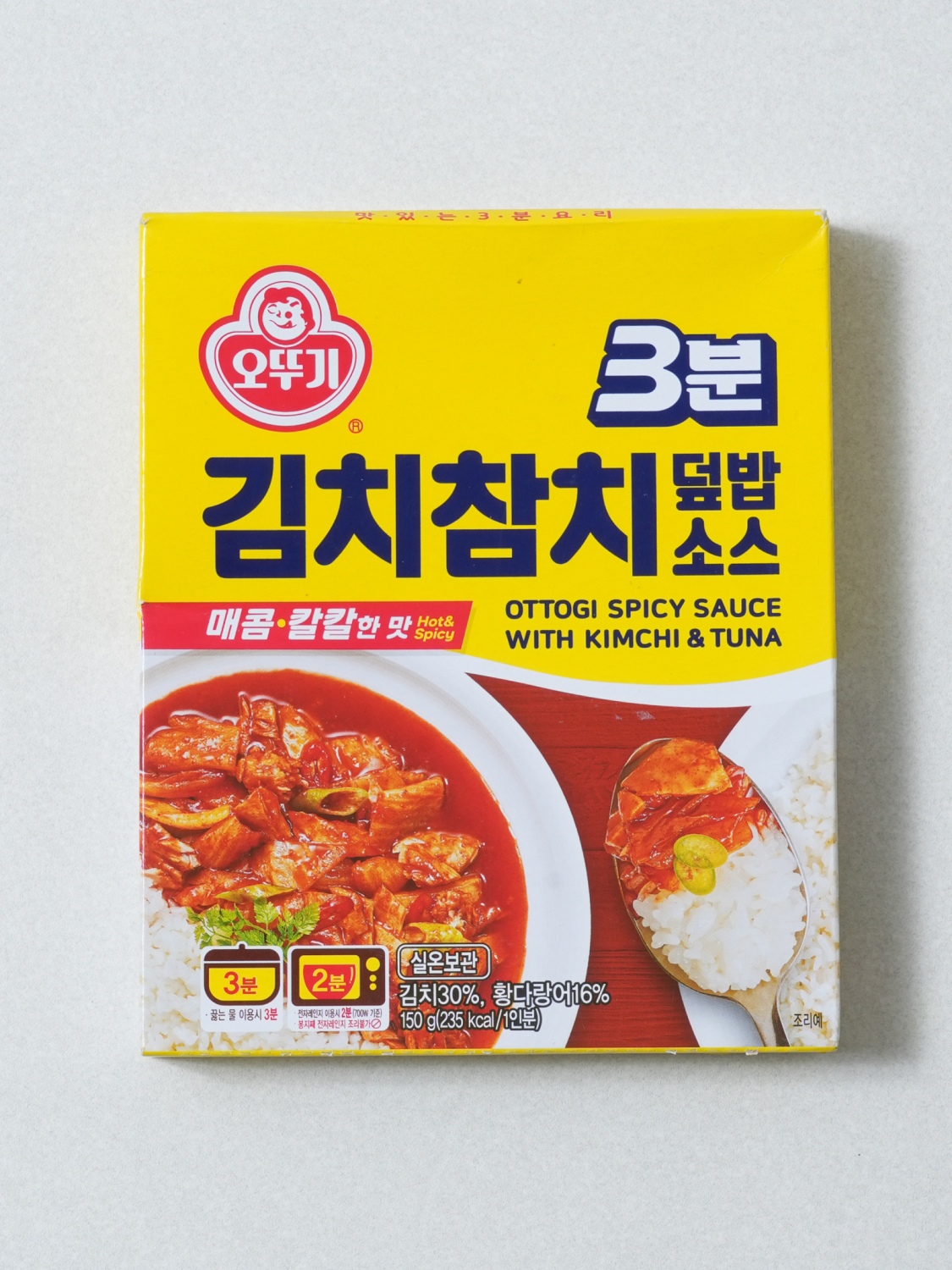 오뚜기 3분 김치참치덮밥 소스 150 g