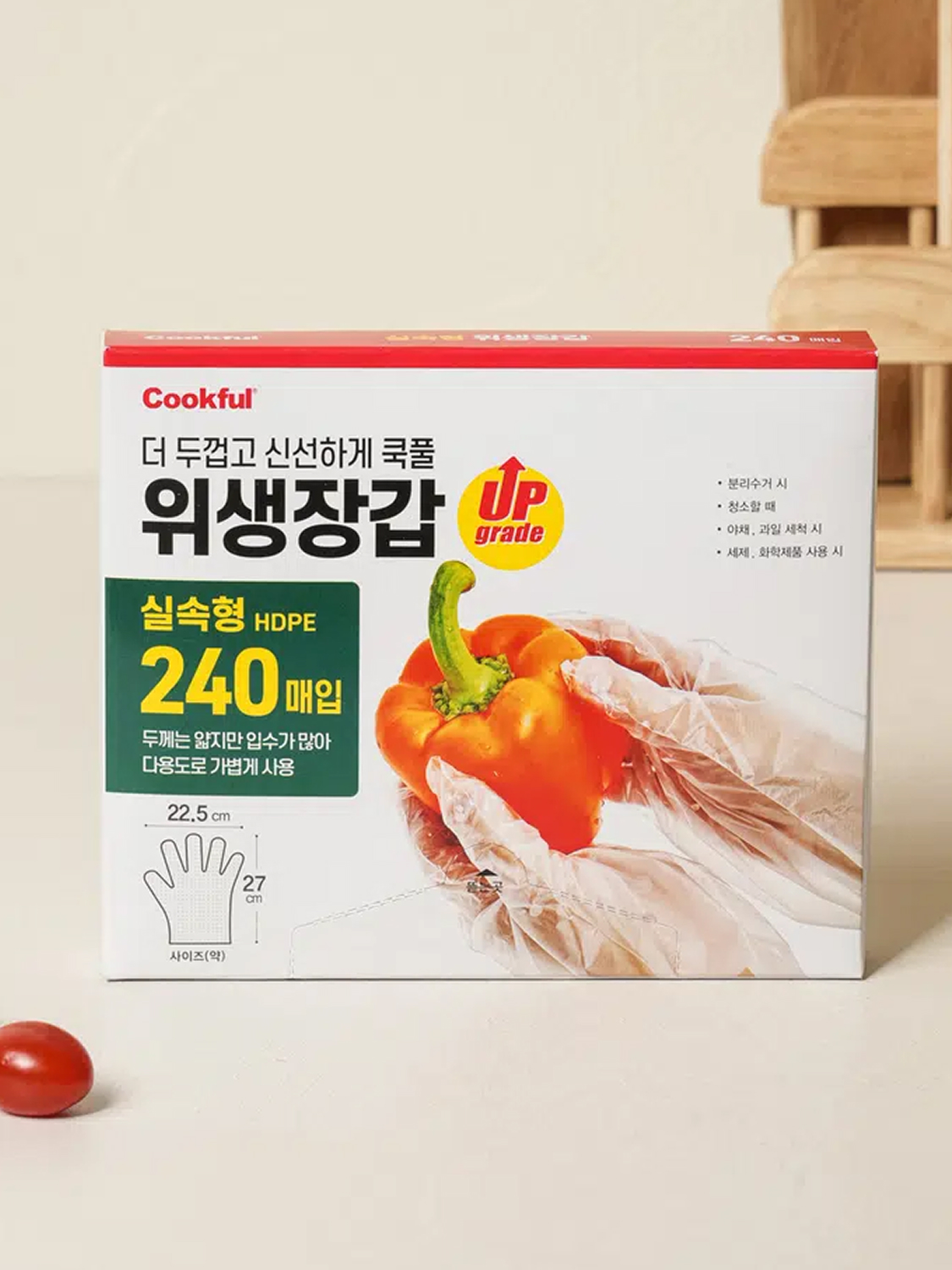 NEW 쿡풀 위생 장갑 240매입