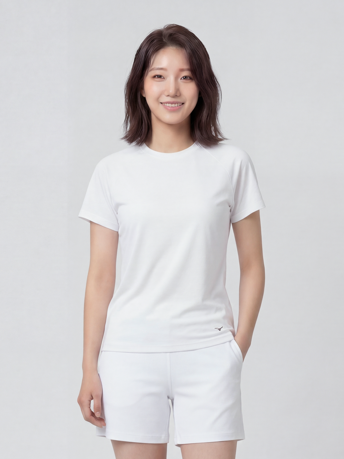 소로나라글란반팔티(M)(화이트)