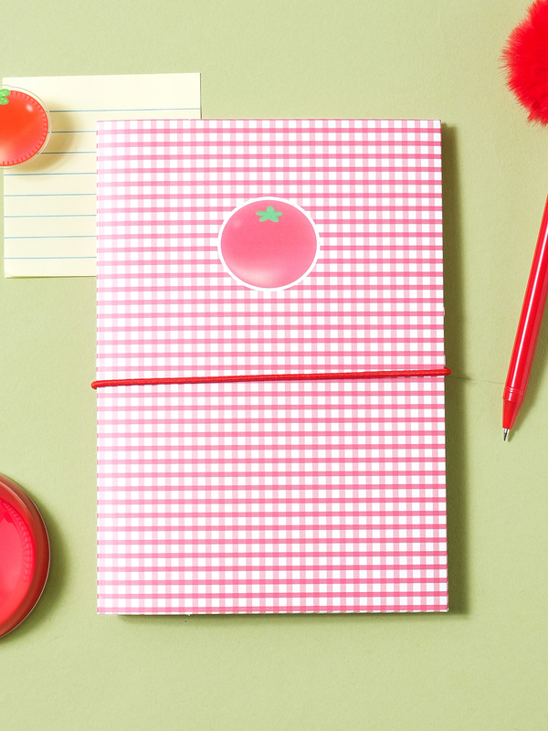 프룻 시리즈 종이 커버 제본 노트 32매입