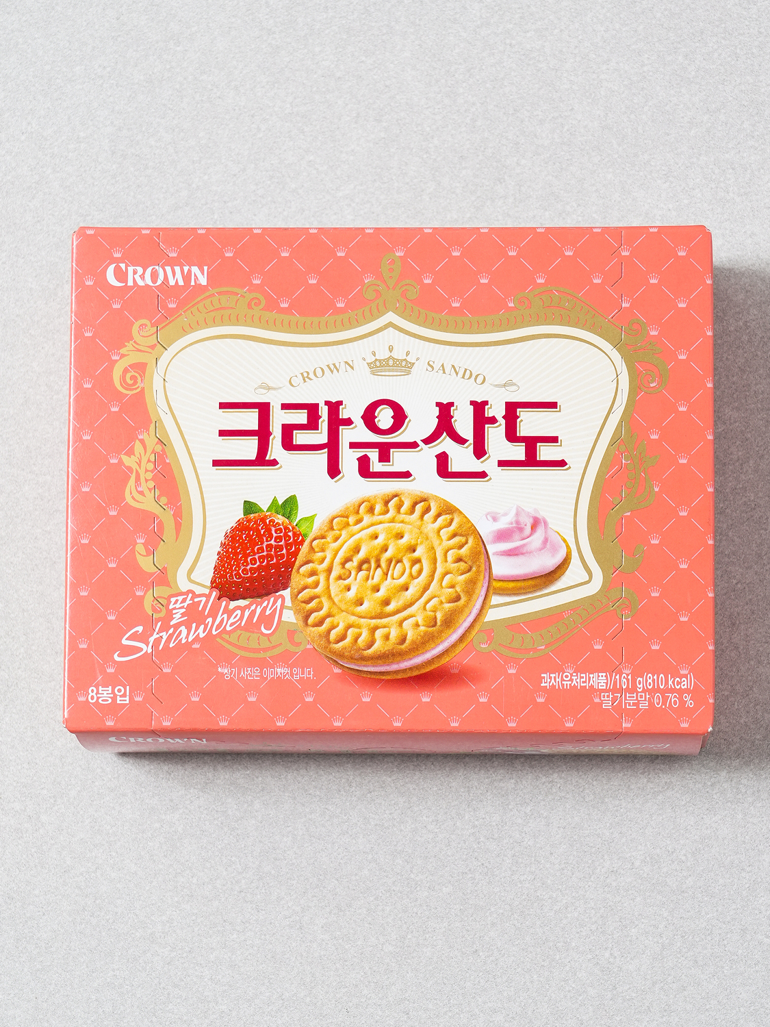 크라운 산도 딸기 161 g