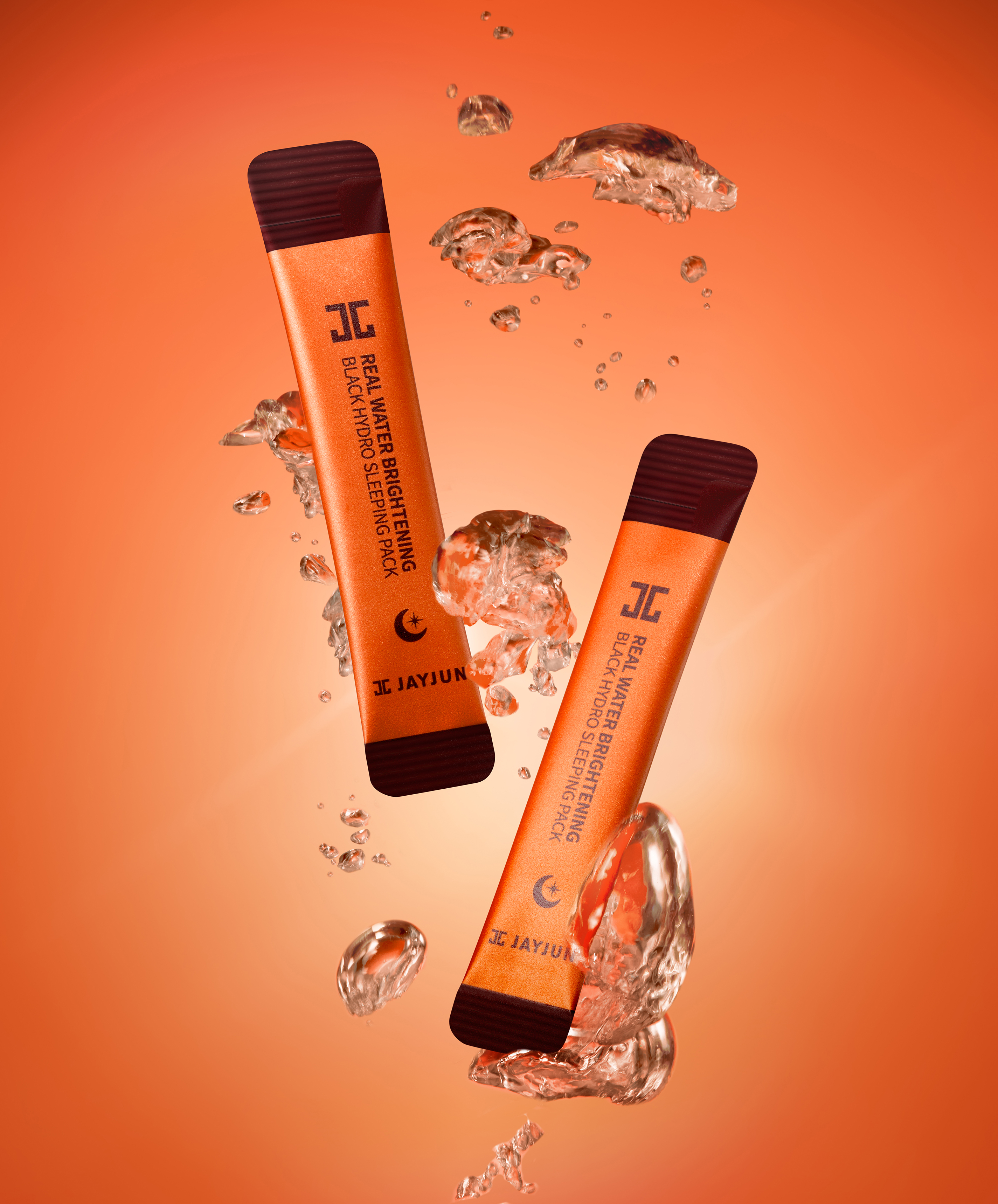 Ночная маска Jayjun Black Water Glow Hydro 4 мл, 10 шт.