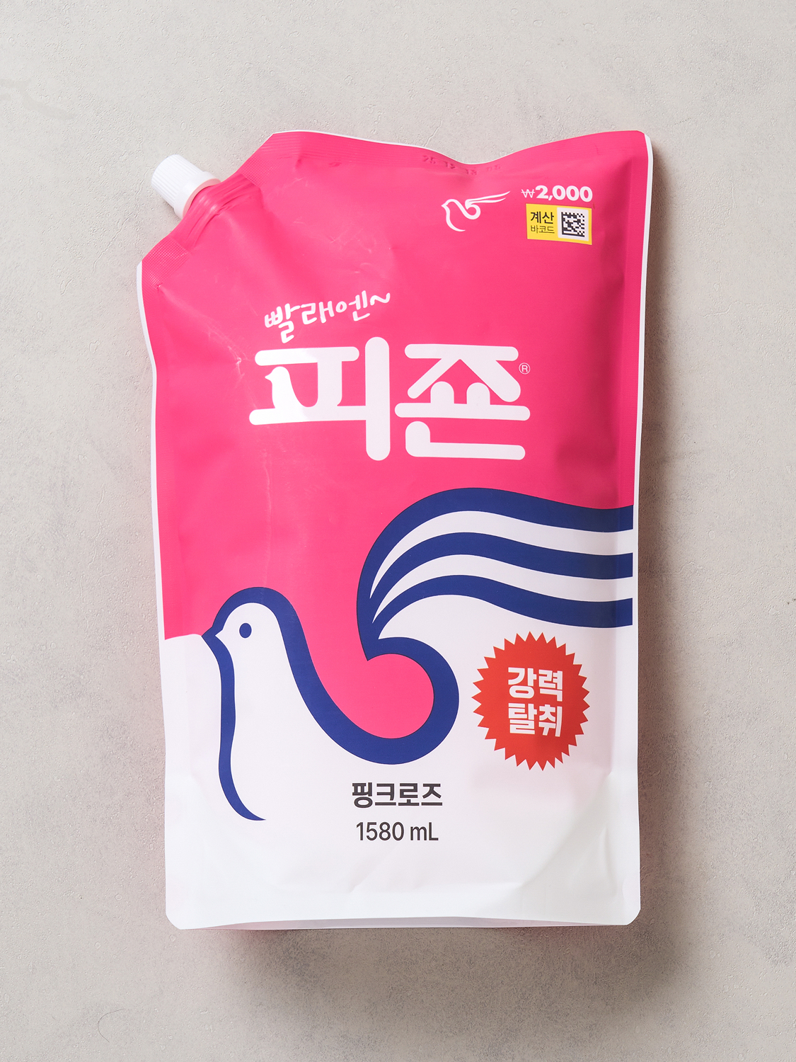 오리지널 피죤 섬유유연제 1580 ml 핑크로즈 향