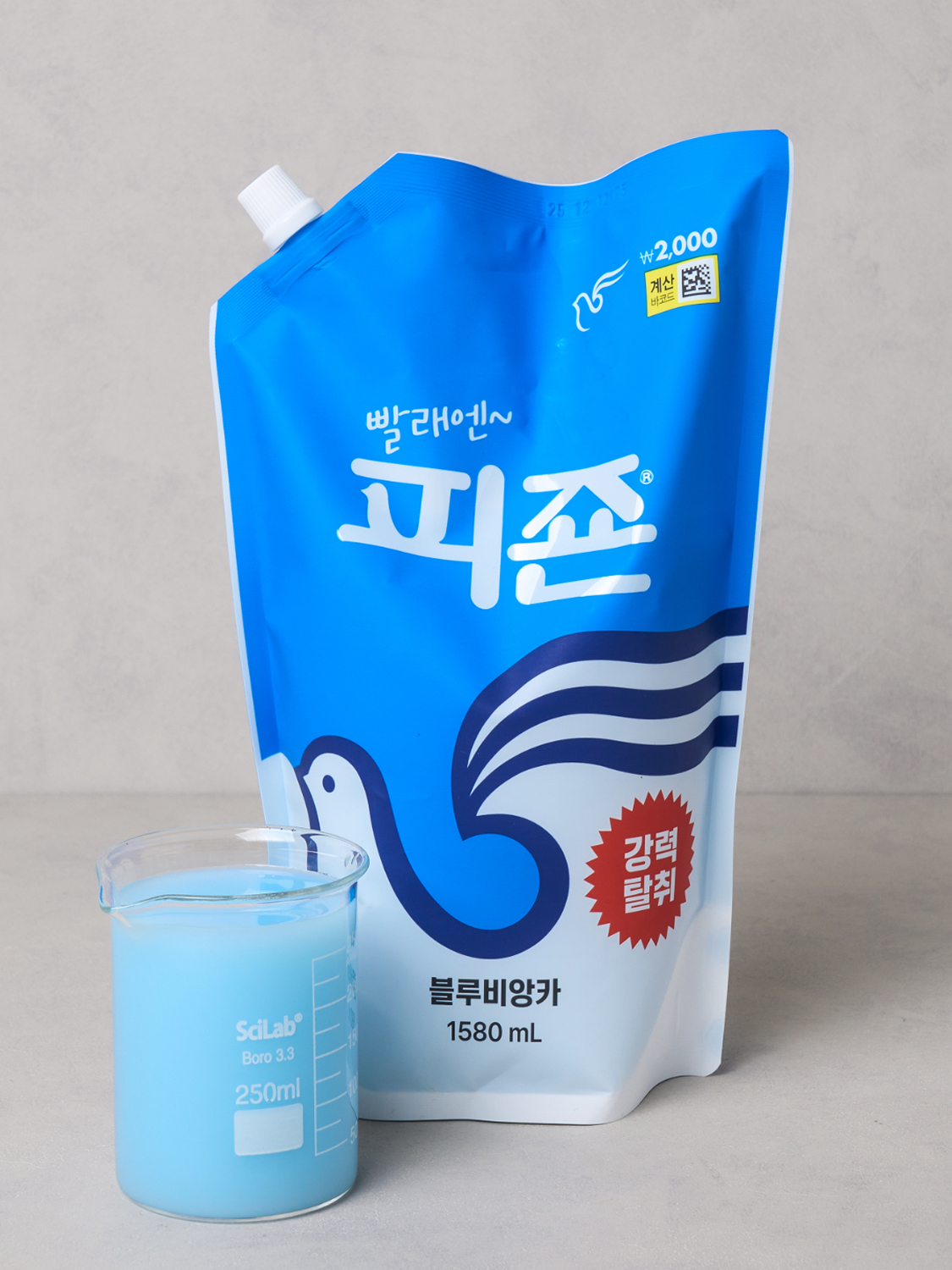 오리지널 피죤 섬유유연제 1580 ml 블루비앙카 향