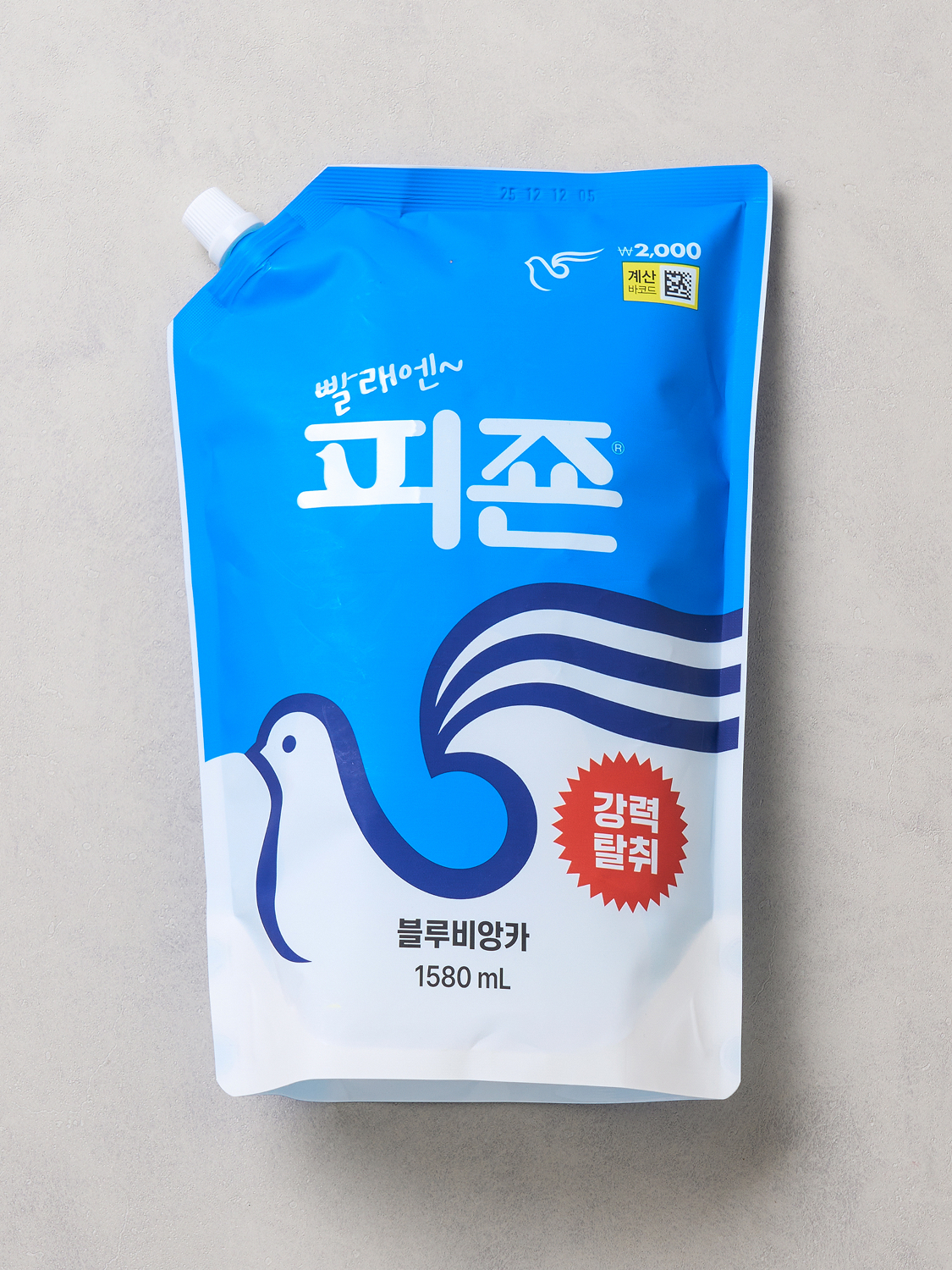 오리지널 피죤 섬유유연제 1580 ml 블루비앙카 향