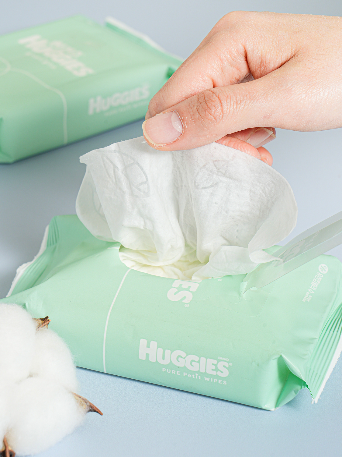 Влажные салфетки Huggies Pure Petit карманные 20 шт.