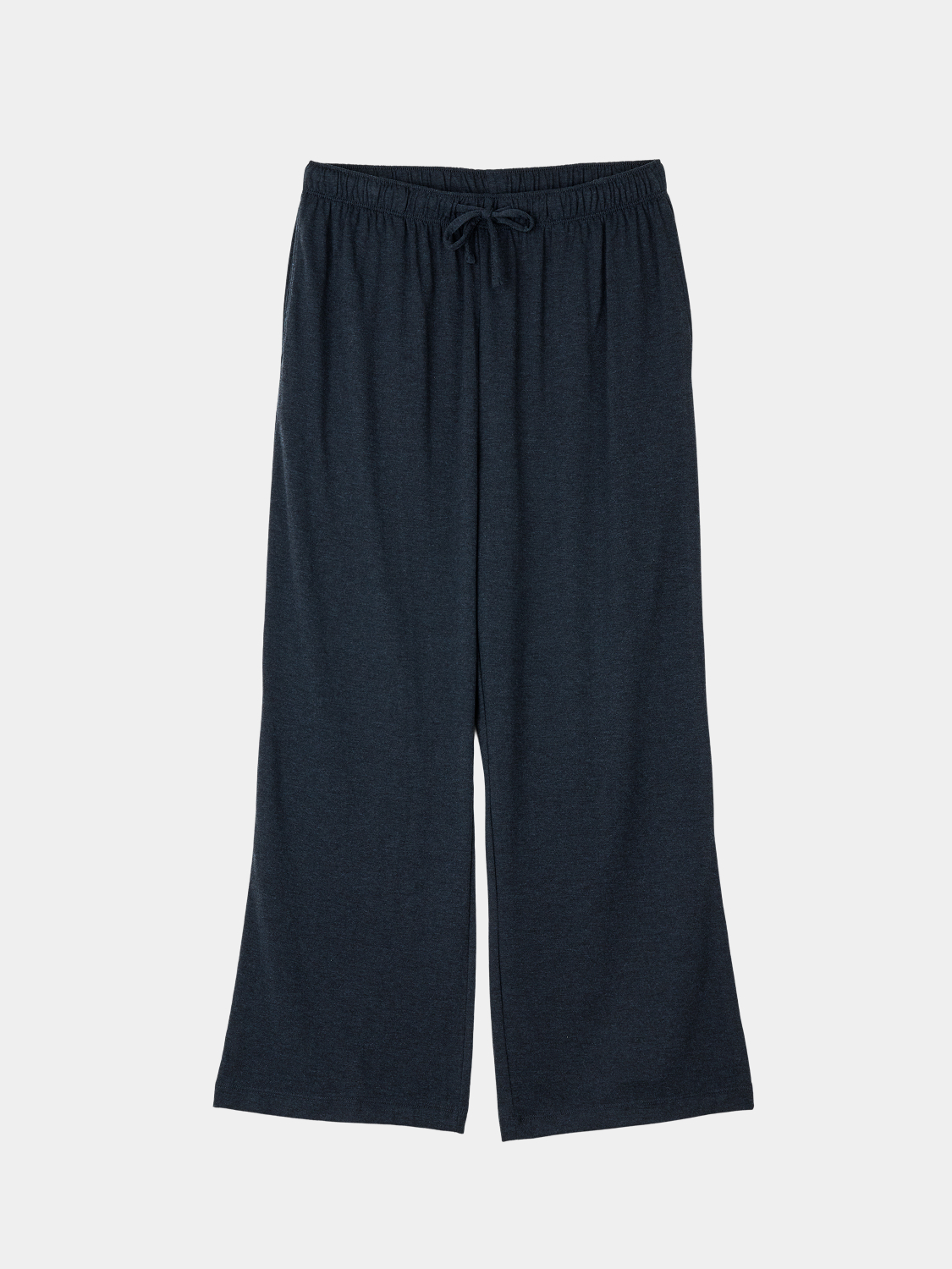 Домашние брюки 7/8 из вискозы M/L темно-синие