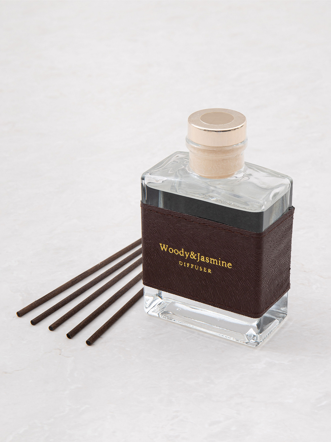 가죽띠지 디퓨저 120 ml (우디＆자스민향)