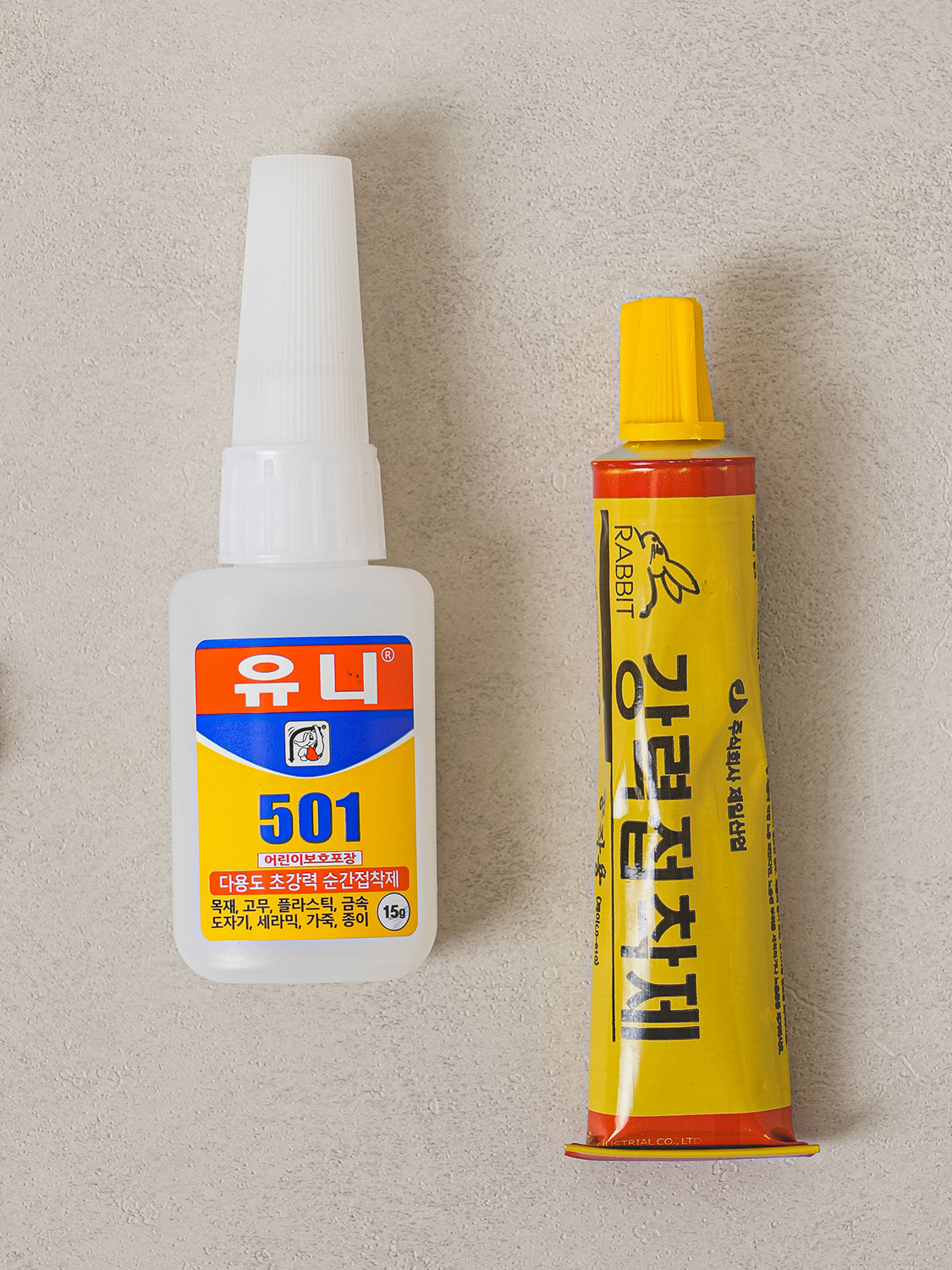 유니 접착제 세트 15g+30ml