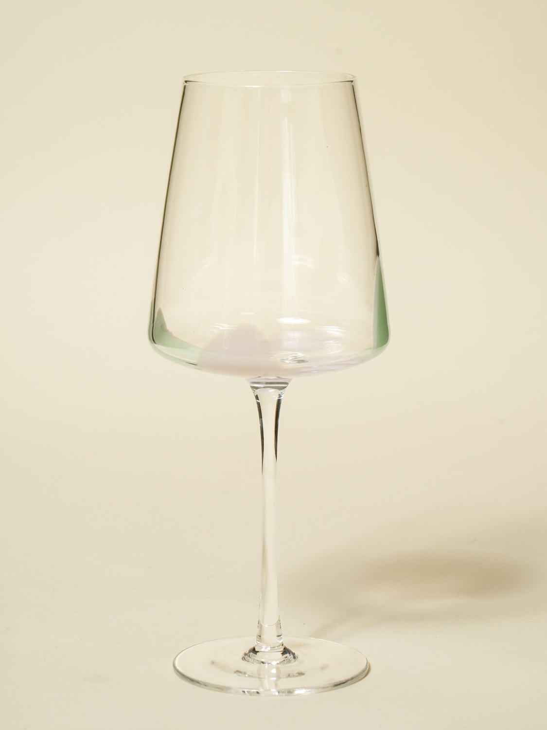 컬러 도트 문양 와인잔 (약450 ml)