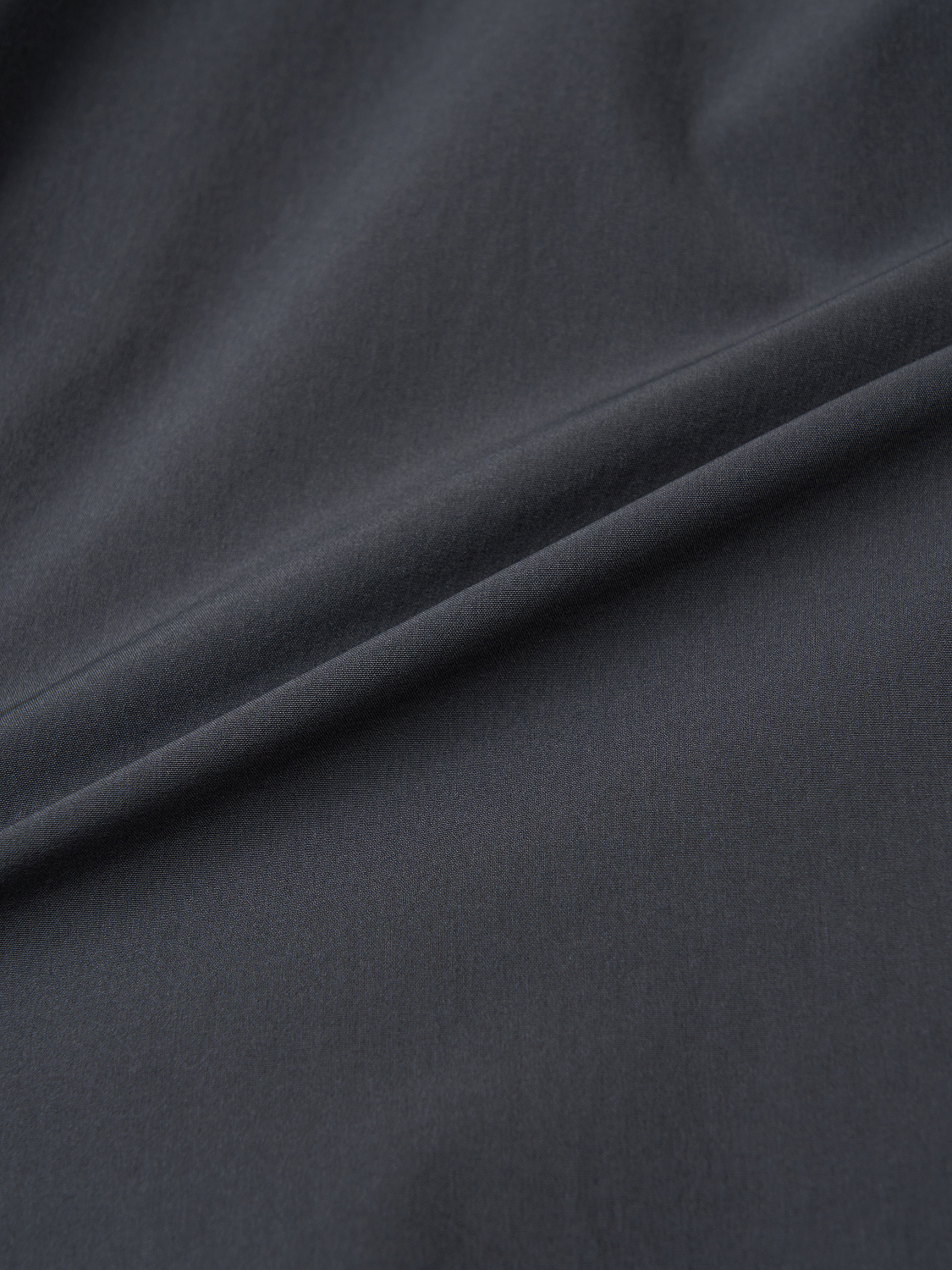 Нейлоновая футболка на молнии 1/2 XL серая