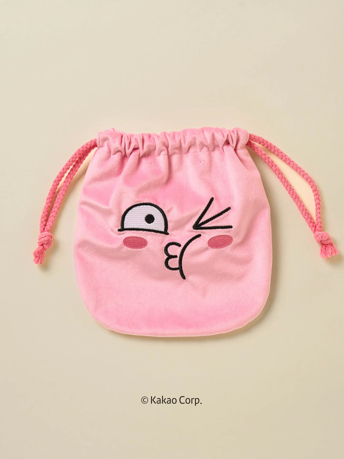 카카오프렌즈 어피치 도시락 주머니