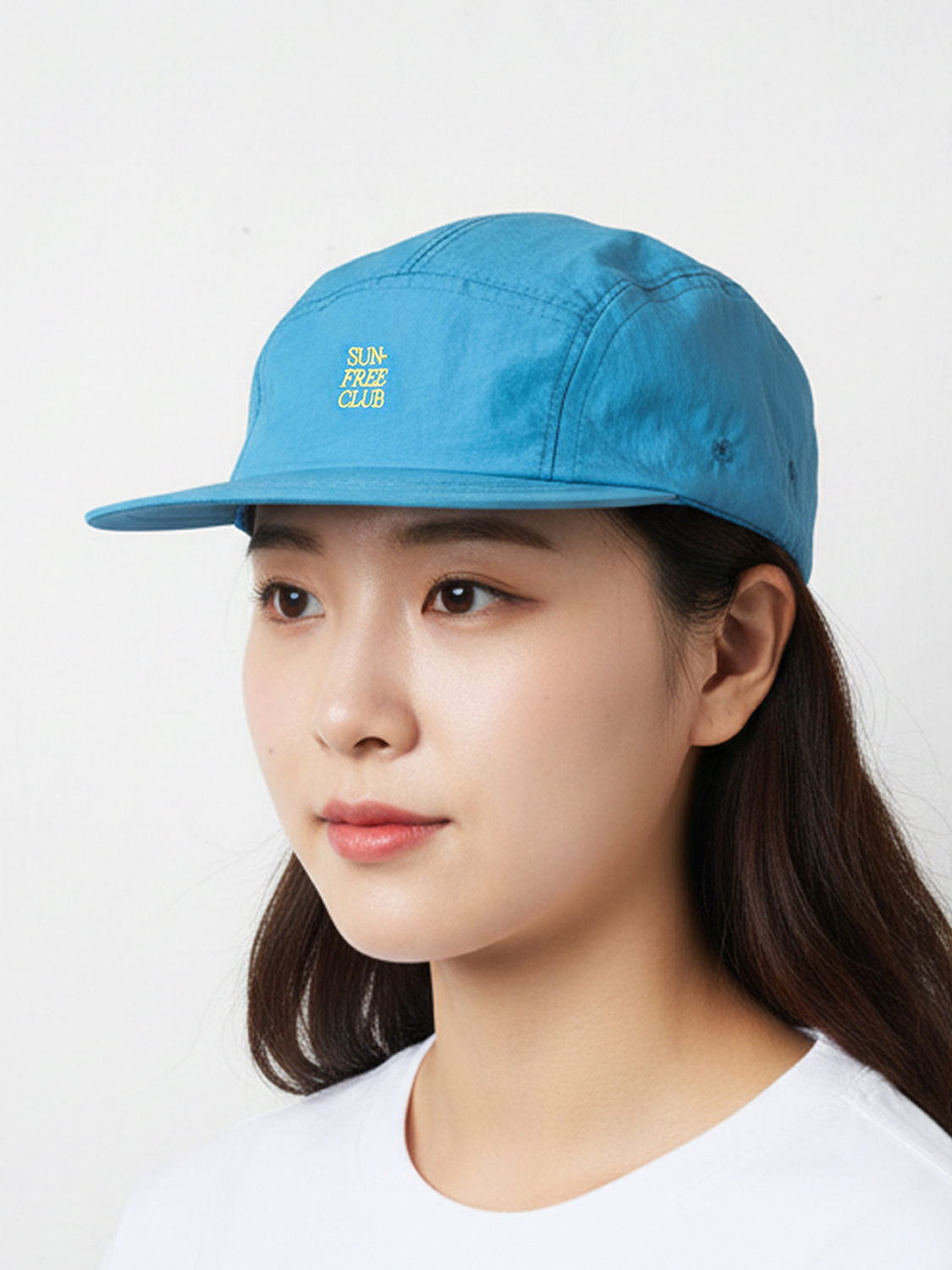 썬프리클럽_나일론캠프캡(블루)