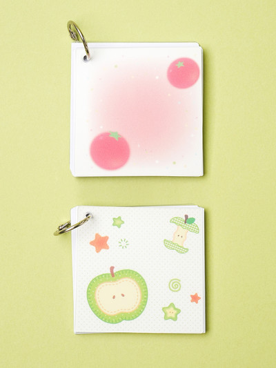 프룻 시리즈 스티커북 미니타입 2개입