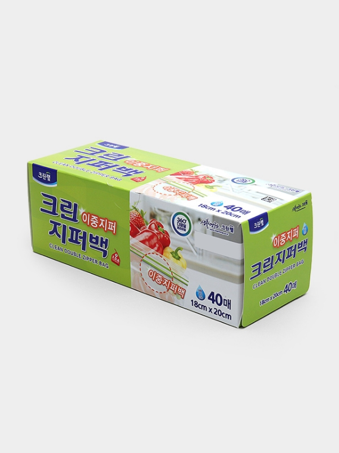 Пакеты с замком Zip-lock Cleanwrap 40 шт 18x20 см