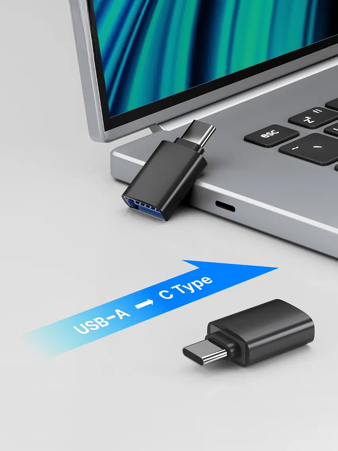 Переходник SoluM USB-A - Type-C