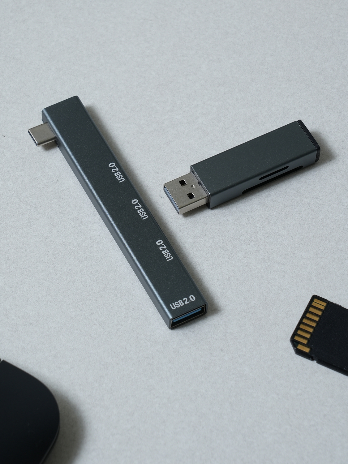 Хаб Type-C на 4 порта USB 2.0