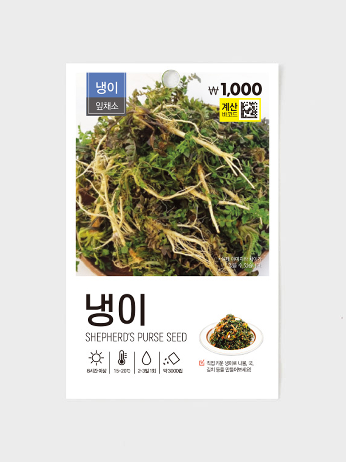 초록스타 냉이